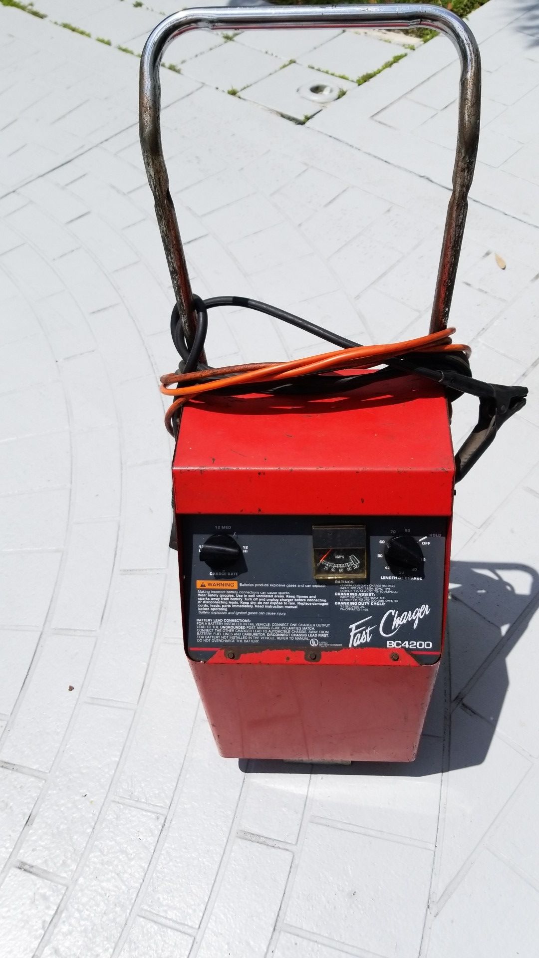 Snap on battery charger BCA 4200