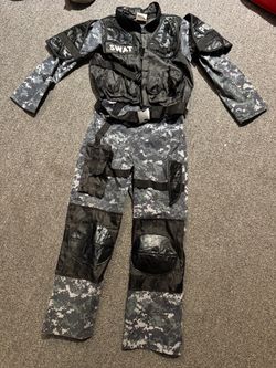 Teetot & Co. SWAT Police Costume Size 7-8