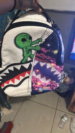 sprayground alien bookbag