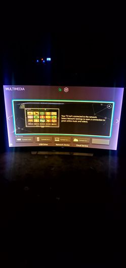 SAMSUNG CURVED 65IN 3d TV 2014
