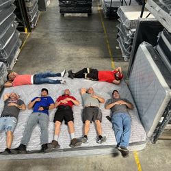 Alaskan King Size Mattress 13” Thick Massive dimensions: 108” x 108” Experience unmatched comfort and luxury Special order. Direct from the factory 🏭