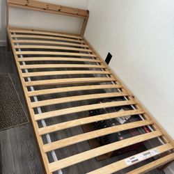 Twin Bed Frame (with Free Mattress) 