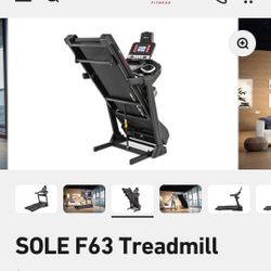 Treadmill - Sole F63 