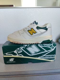 New Balance ALD Aime Leon Dore 550 Green Natural 10.5 Mens Sneakers