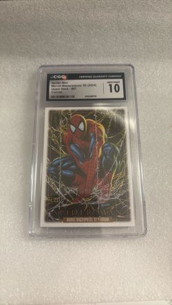 Spider-Man Marvel Masterpieces '92 CGC 10 Gem Mint