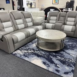 New Manual Recliner Sofa & Loveseat $749 A Piece. $1498 Set. Delivery Available 