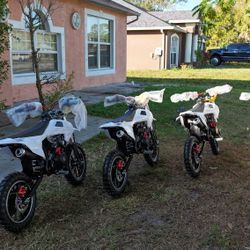 58cc 4-Stroke Dirt Bike 40mph Kids