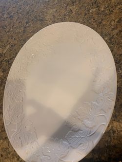 Big plate for turkey or rice