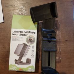 Universal Cell Phone Mount Holder Smartphone Android iPhone Apple Google Pixel Samsung Galaxy