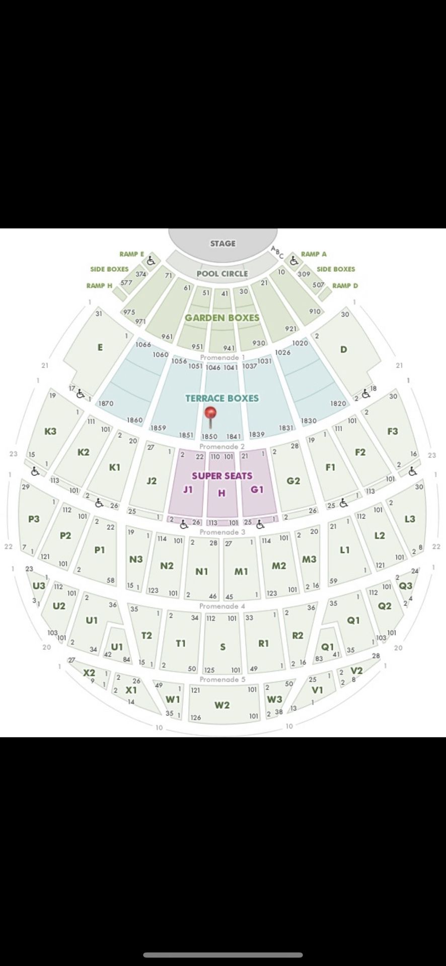 2 Premium Front & Center Tickets, Hollywood Bowl Jazz Fest Day 2 (Sunday 6/18)