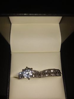 18kt gold plated engagement rings