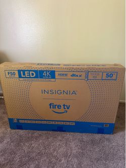 TV insignia f50 Roku 4k new