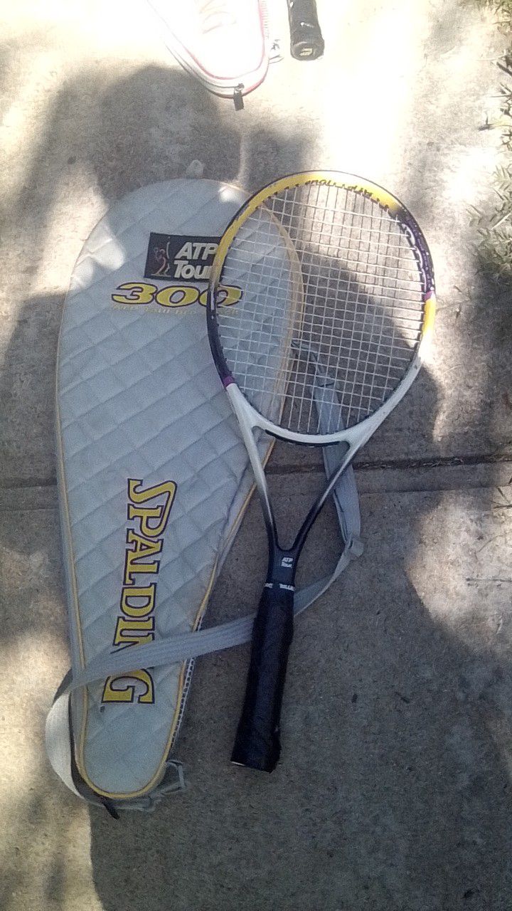 !! Tennis Racket Spalding 4 1/2 #4