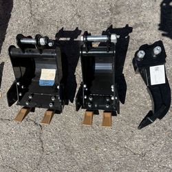 3 PC Mini Excavators  7” claw / 10” & 16” buckets (3 pieza) miniexcavadora