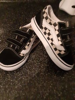 Vans Toddler 7.5 Good Condition