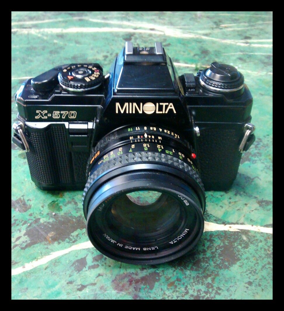 MINOLTA X-570 35MM CAMERA