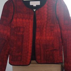 Of Two Minds Women's Blazer Jacket,Size S