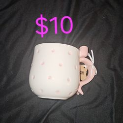 Cute Bow Cup