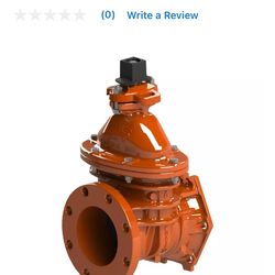 8” water gate valve new flange x MJ