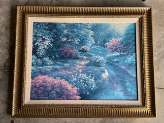 Henry Peeters Painting & Frame