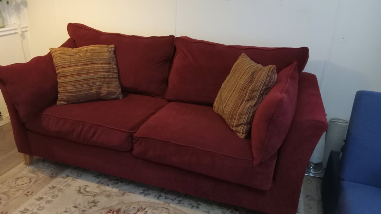 Nice Dark Red Sofa