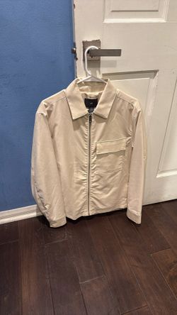 Beige zip-up jacket from H&M