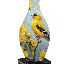 3-D puzzle flower pot