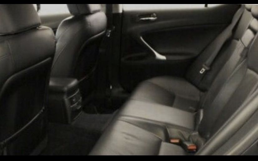 Black leather seats (Lexus IS250 2012 but fits ‘08-‘12)