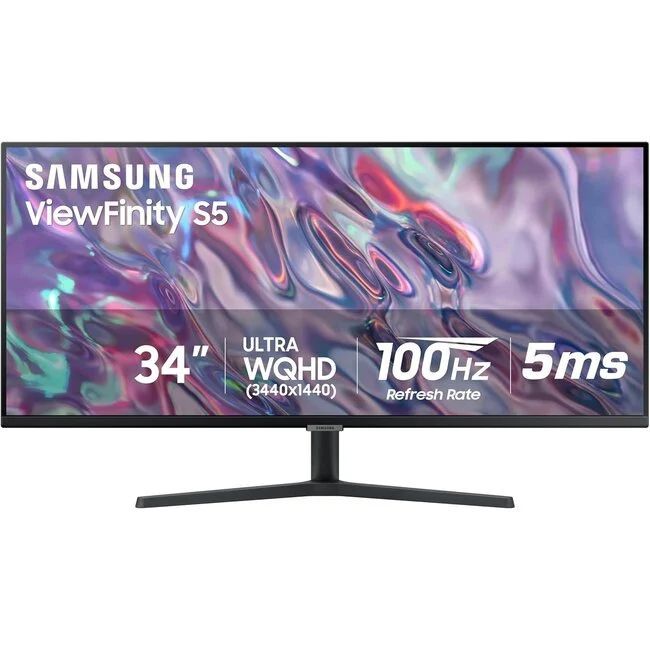 34" Samsung ViewFinity S50GC Series Ultra-WQHD Monitor LS34C502GANXZA