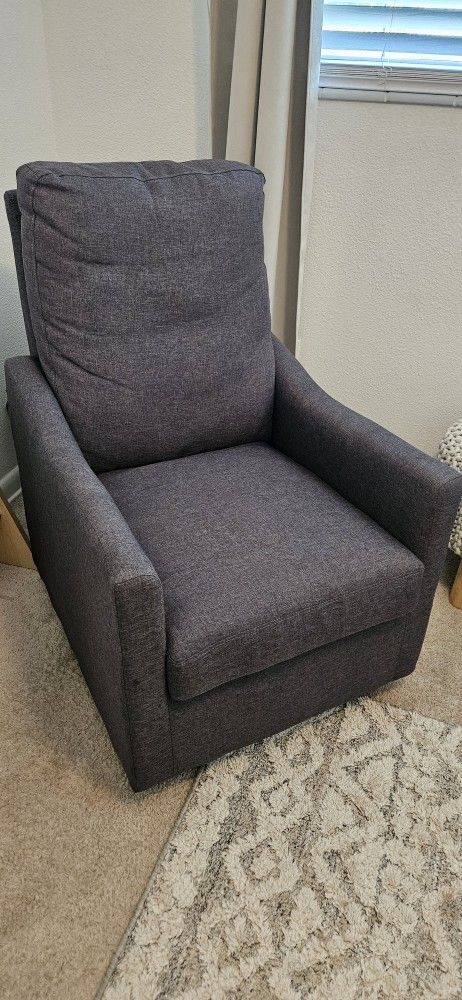 Grey Rocking Chair 
