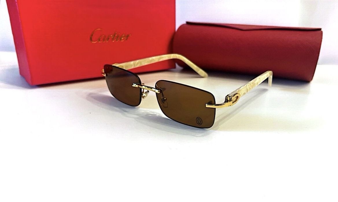 New CARTIER Brown Marble