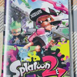 Splatoon 2 - Nintendo Switch Game/Case Tested Fast Shipping Adult Own