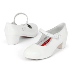 Colonial 325 Women's Folklorico Shoes with Nails, Leather, 5cm Heel