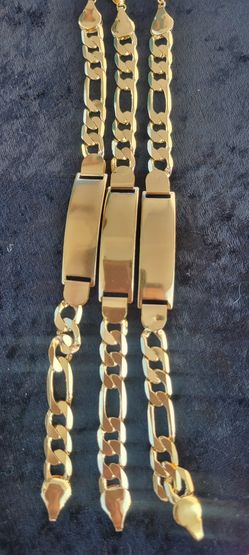 Esclava para Hombre  de ORO LAMINADO 