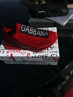 Red dolce and gabana shoes