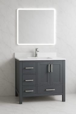 Bathroom vanity 36”