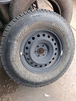 265/70/R16 B F GOODRICH USED