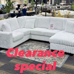 White Sectional Sofa Corduroy New Extra Large Sofa Couch u Shape 