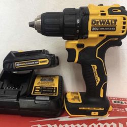 Dewalt New Kit Drill Driver Brushless -2 Speeds , Battery And Charger - Kit Nuevo 