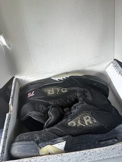 Air Jordan 5 PSG Retro Black Sneakers