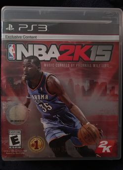 PS3 NBA2K15 game
