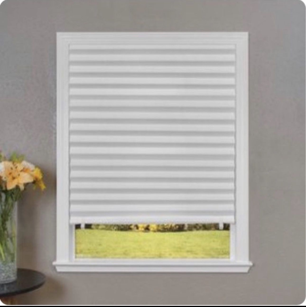 Original Light Filtering Pleated Paper Shade, 6 Pack Retail $37.55 Brand: Redi S