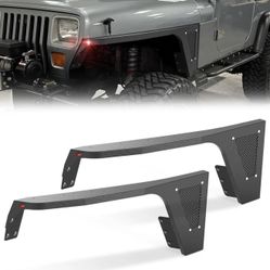 Fender Flares Compatible With 1(contact info removed) Jeep Wrangler YJ | Yzona Xbcf-0006