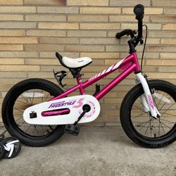 16” Fuchsia RoyalBaby Freestyle Kids Bike