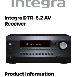 Integra DTR-5.2 AV Receiver
