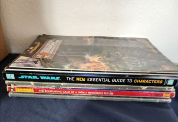 Star Wars & Paranoia RPG Book Lot