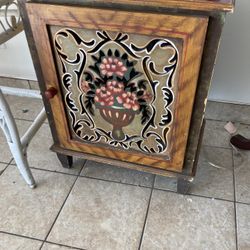 Vintage style painted cabinet 