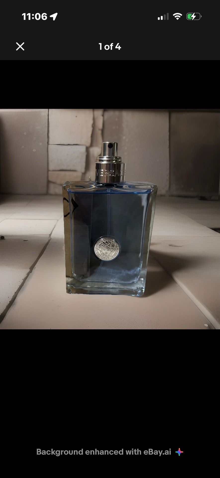 Versace Testing Kit Versace Pour Homme Eau de Toilette Spray Tester 3.4 fl oz / 100 mL for ...