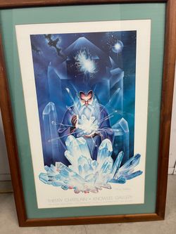 Thierry Chatelain 'The Crystal Sage' Framed Gallery Poster