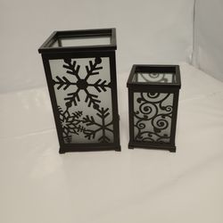 PartyLite Candle Shadow Boxes! PrePre-Owned in excellent condition!

